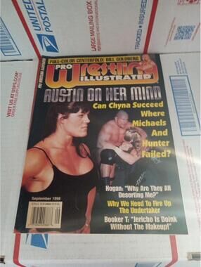 Pro Wrestling Illustrated Magazine September 1998 Chyna Austin Goldberg ~ Cb51